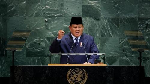 Suara Lantang Prabowo Soal Palestina dan Insiden Microfon di Forum PBB